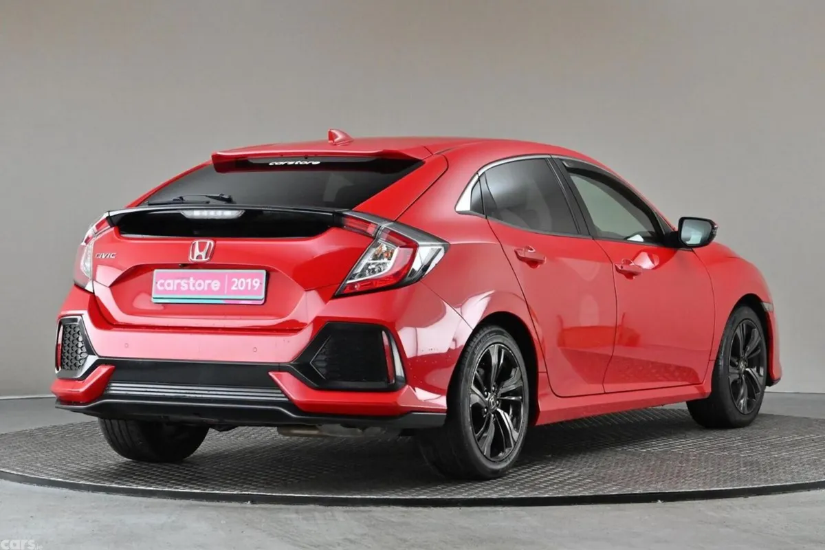 Honda Civic Hatchback, Petrol, 2019, Red