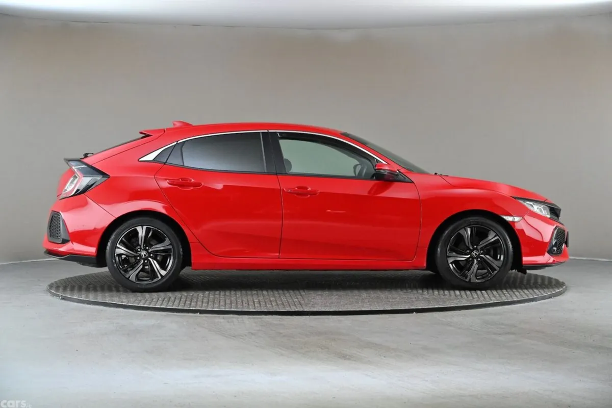 Honda Civic Hatchback, Petrol, 2019, Red