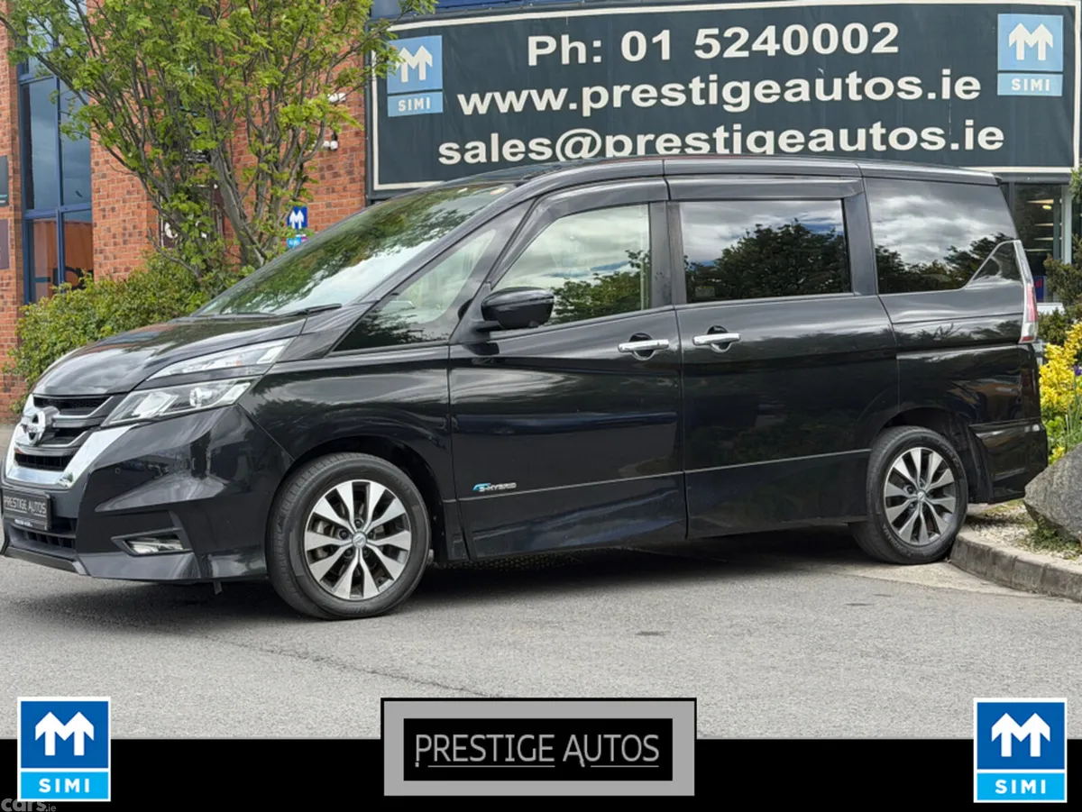 Nissan Serena MPV, Petrol Hybrid, 2018, Black
