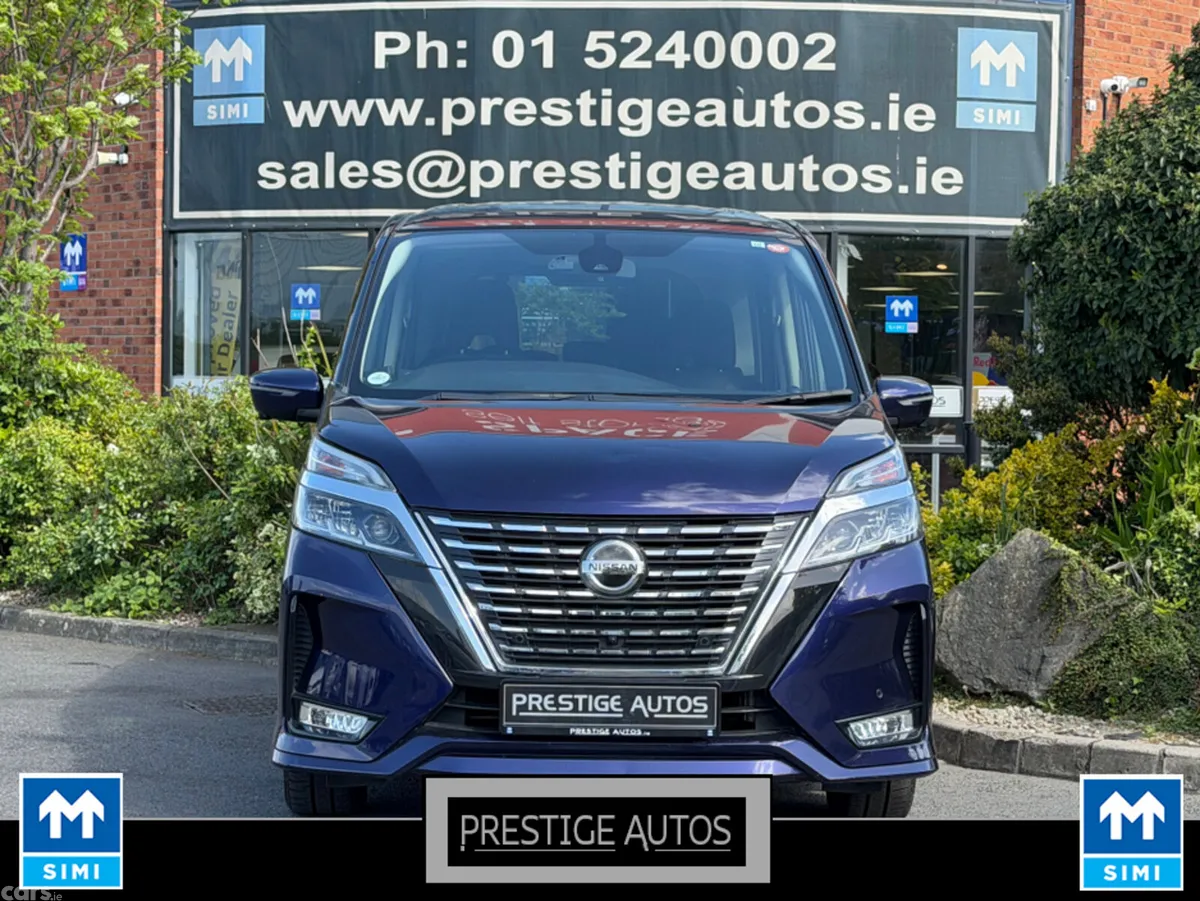 Nissan Serena MPV, Petrol Hybrid, 2019, Purple