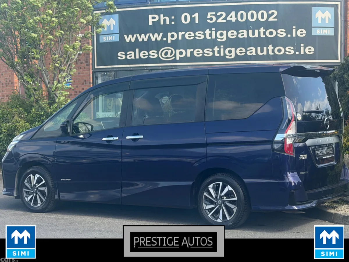 Nissan Serena MPV, Petrol Hybrid, 2019, Purple