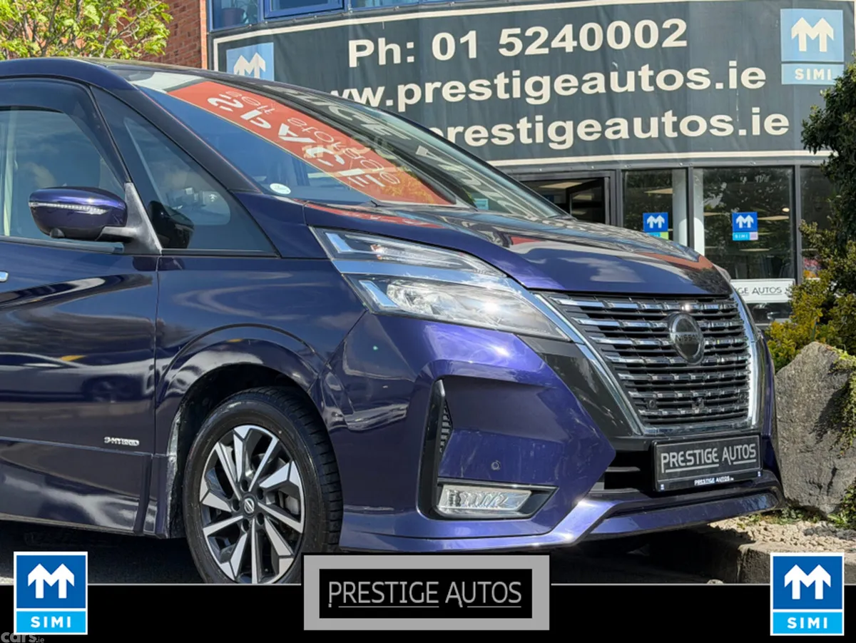 Nissan Serena MPV, Petrol Hybrid, 2019, Purple