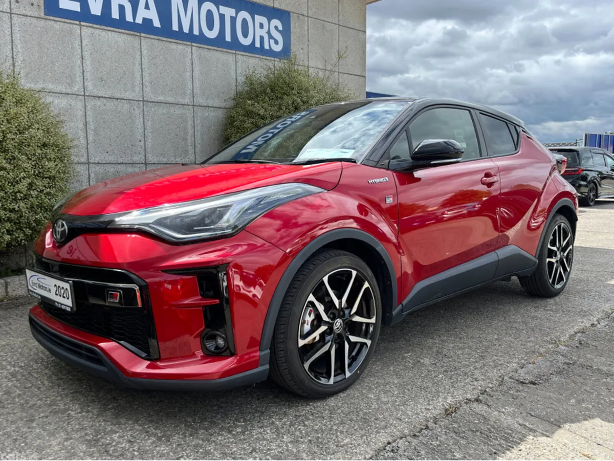 Toyota C-HR SUV, Petrol Hybrid, 2020, Red