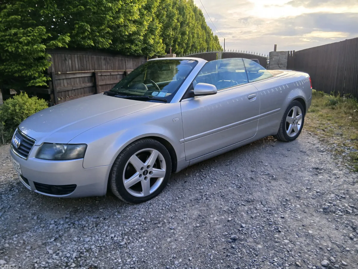 Audi A4 Convertible, Petrol, 2005, Silver