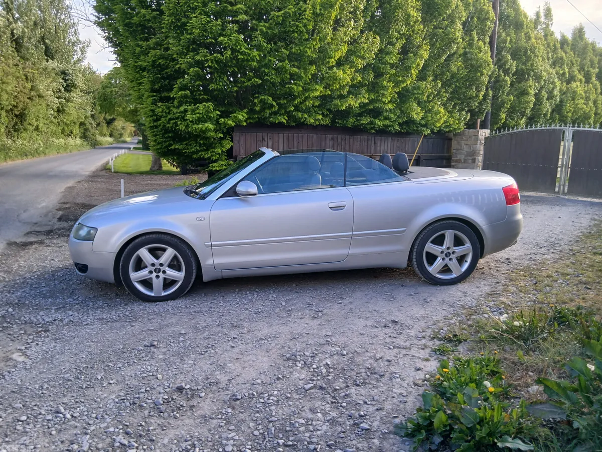 Audi A4 Convertible, Petrol, 2005, Silver