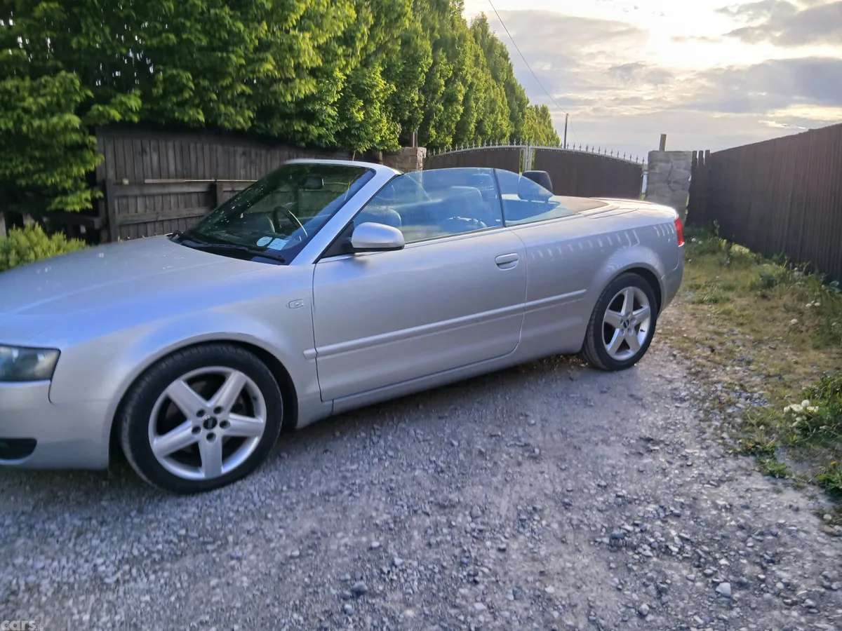 Audi A4 Convertible, Petrol, 2005, Silver