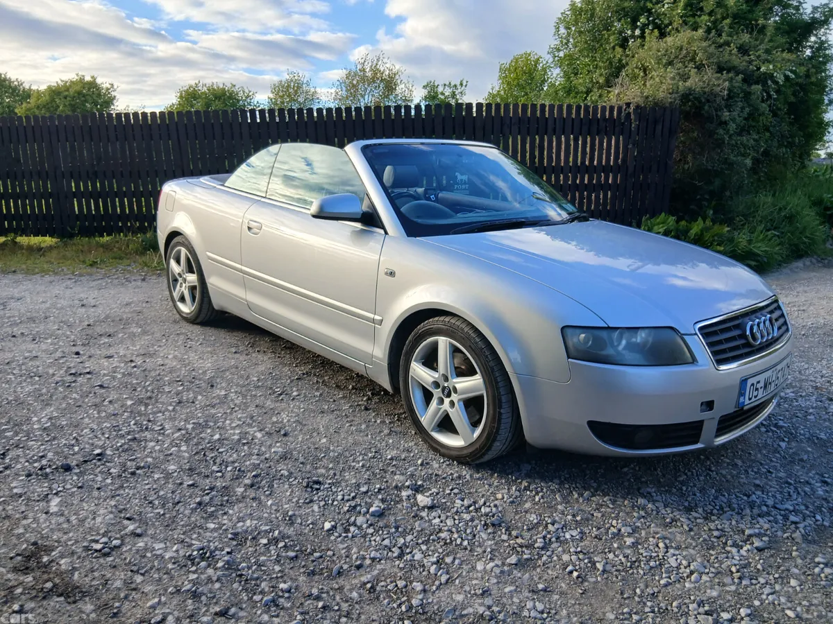 Audi A4 Convertible, Petrol, 2005, Silver