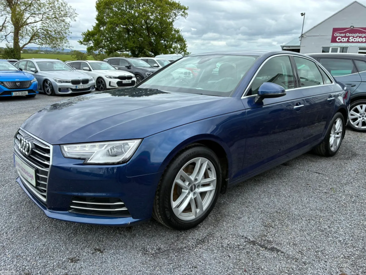 Audi A4 Saloon, Diesel, 2017, Blue