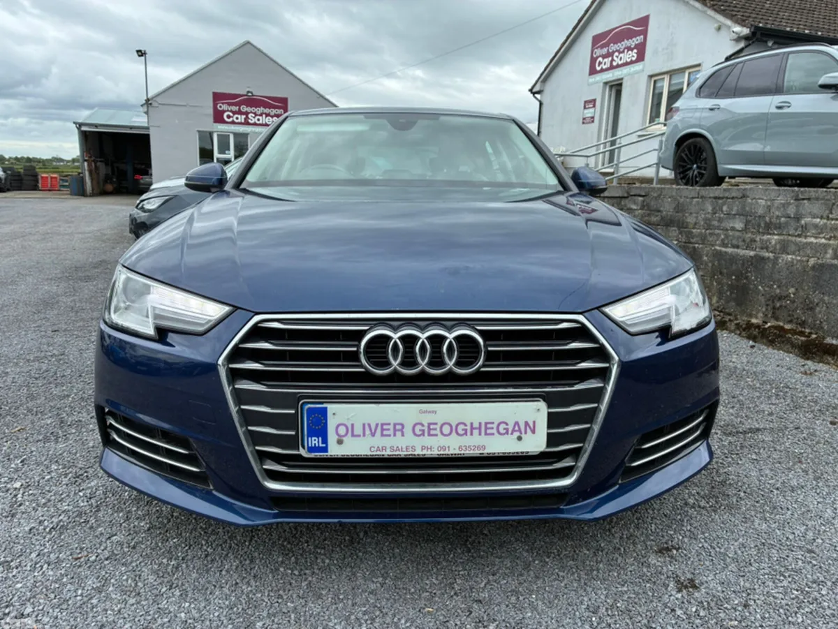 Audi A4 Saloon, Diesel, 2017, Blue