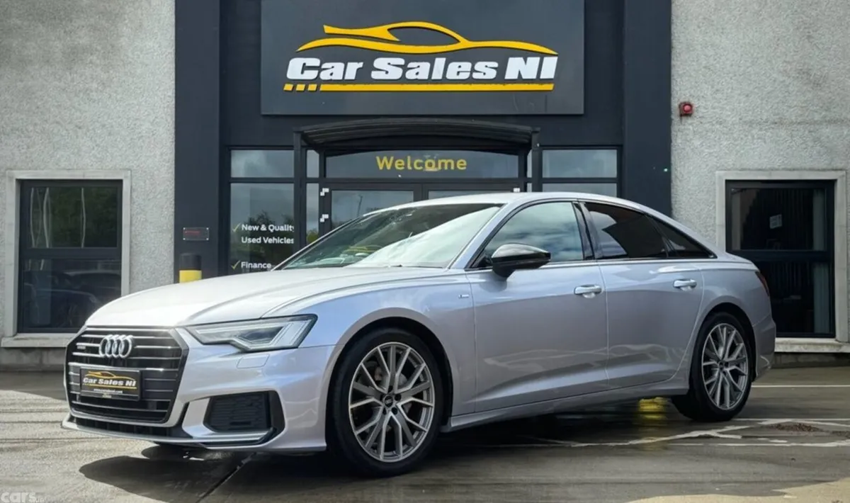 Audi A6 Saloon, Diesel Hybrid, 2022, Silver