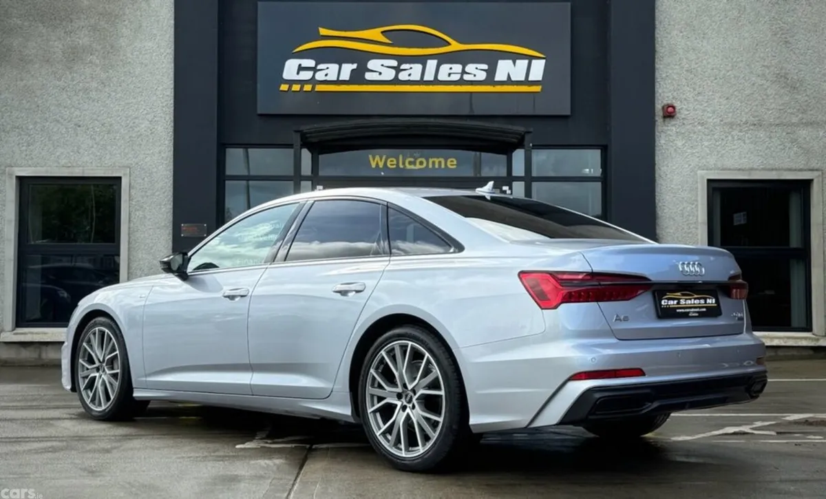 Audi A6 Saloon, Diesel Hybrid, 2022, Silver