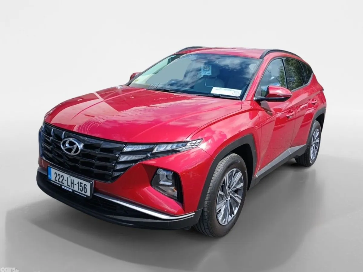 Hyundai Tucson SUV, Petrol Hybrid, 2022, Red