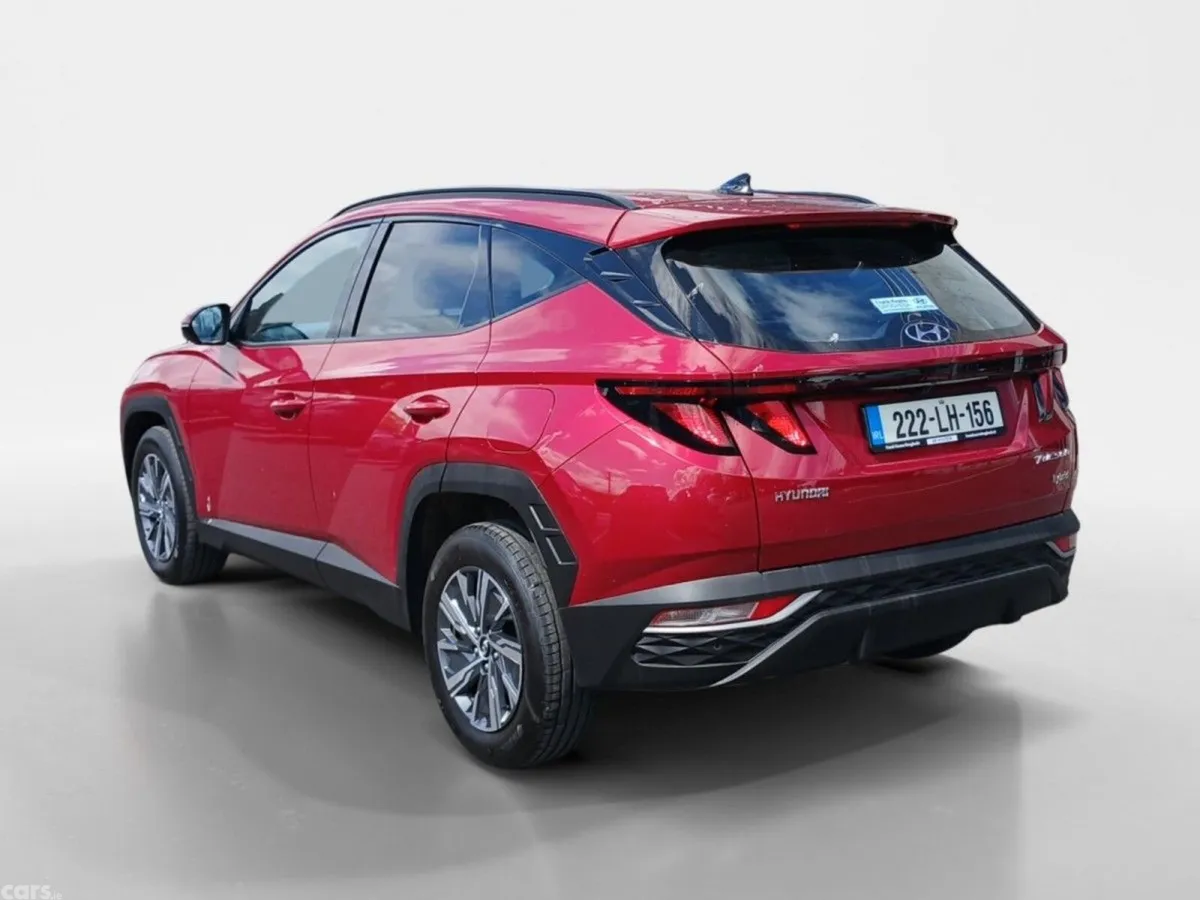 Hyundai Tucson SUV, Petrol Hybrid, 2022, Red
