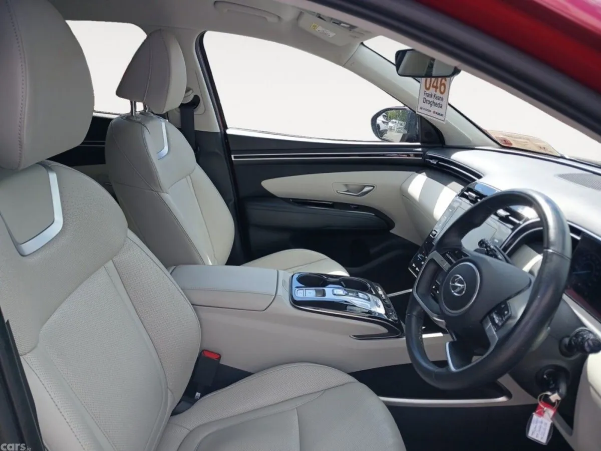 Hyundai Tucson SUV, Petrol Hybrid, 2022, Red