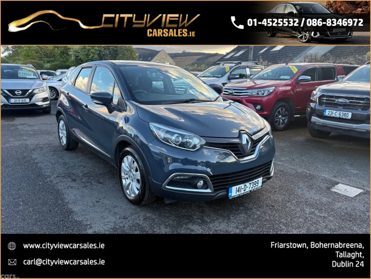 Renault Captur Hatchback, Diesel, 2014, Blue