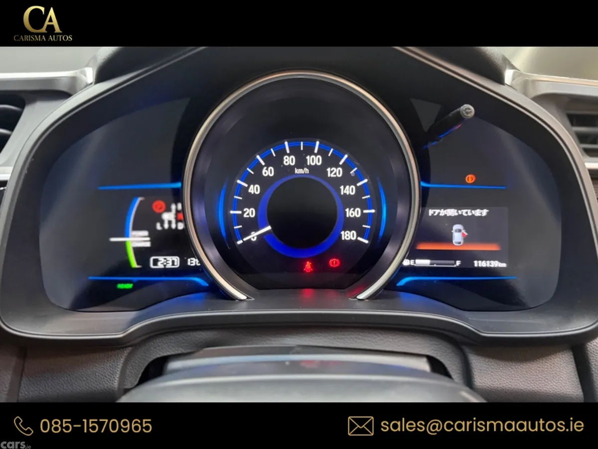 Honda Fit Hatchback, Petrol Hybrid, 2014, White