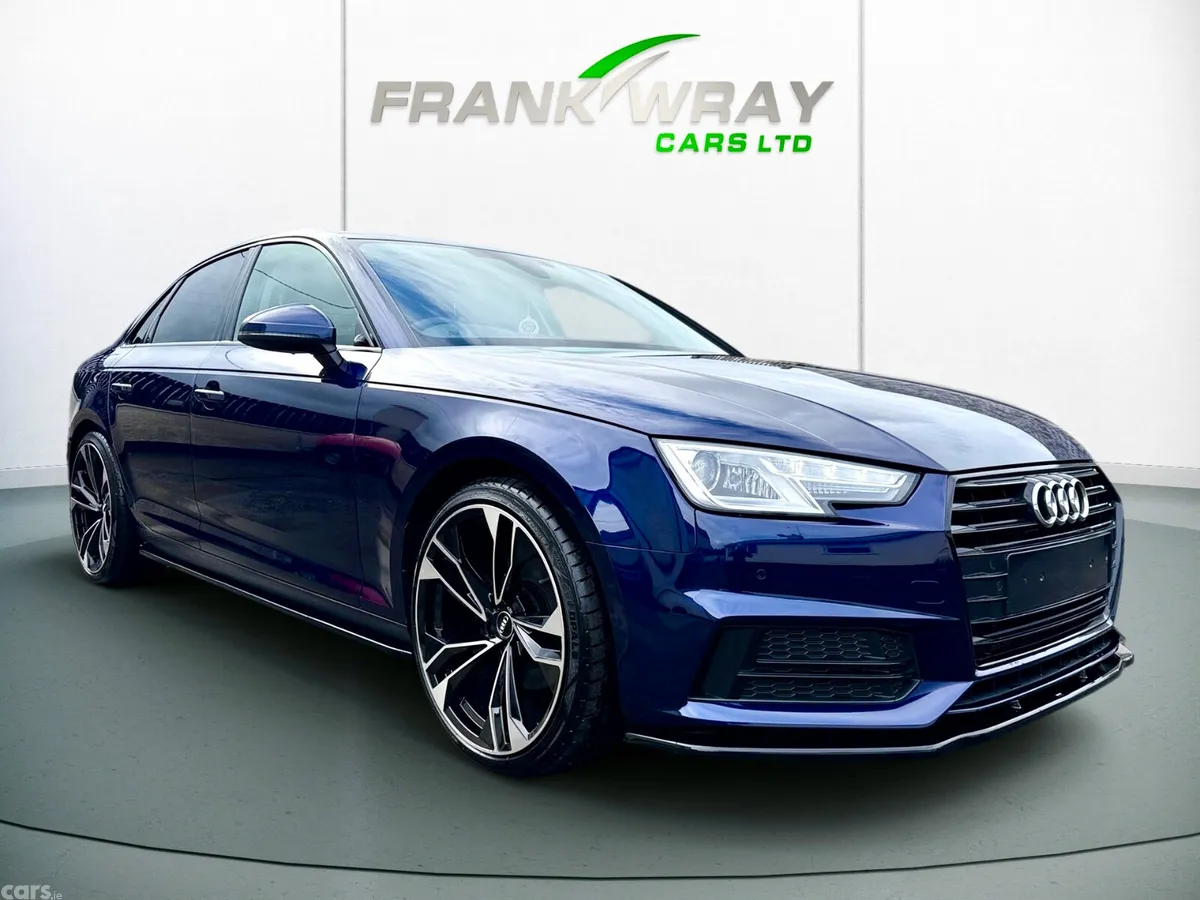 Audi A4 Saloon, Diesel, 2019, Blue