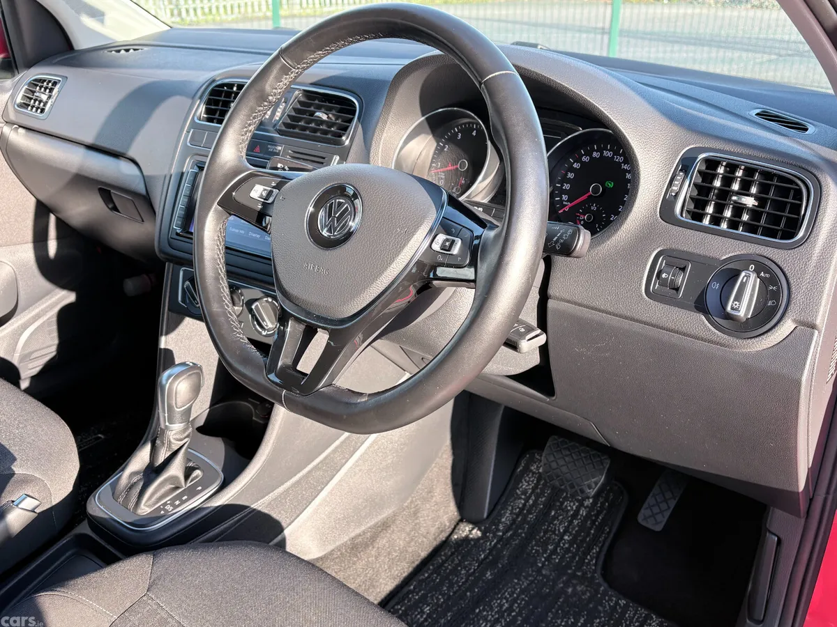 Volkswagen Polo Hatchback, Petrol, 2016, Red