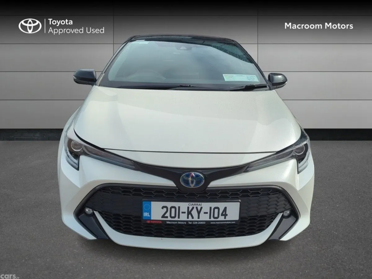 Toyota Corolla Hatchback, Petrol Hybrid, 2020, White