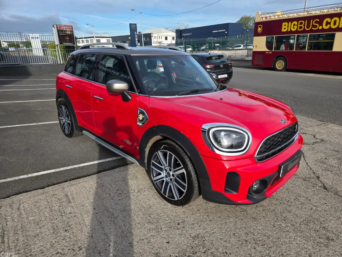 Mini Countryman Hatchback, Petrol Plug-in Hybrid, 2022, Red