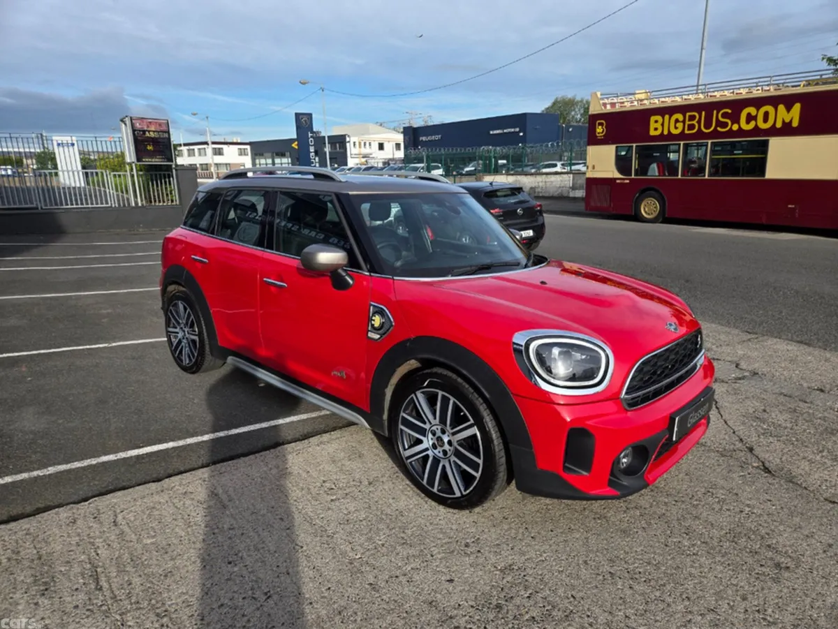 Mini Countryman Hatchback, Petrol Plug-in Hybrid, 2022, Red