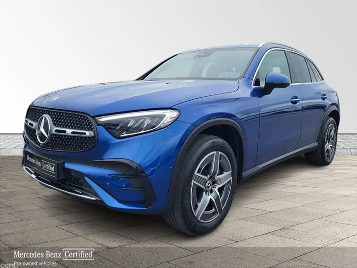 Mercedes-Benz GLC SUV, Diesel Plug-in Hybrid, 2023, Blue