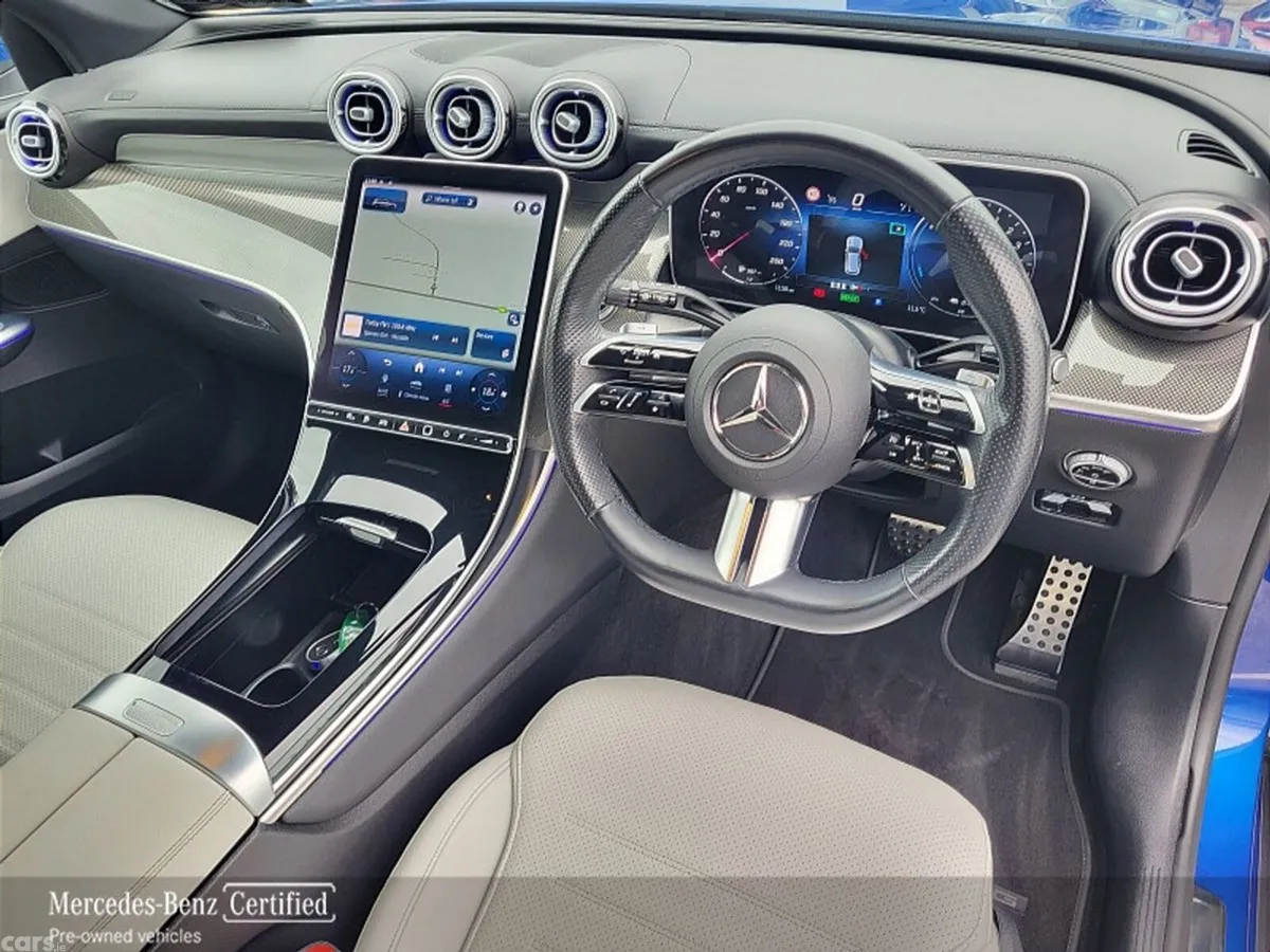 Mercedes-Benz GLC SUV, Diesel Plug-in Hybrid, 2023, Blue