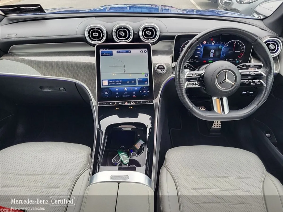 Mercedes-Benz GLC SUV, Diesel Plug-in Hybrid, 2023, Blue