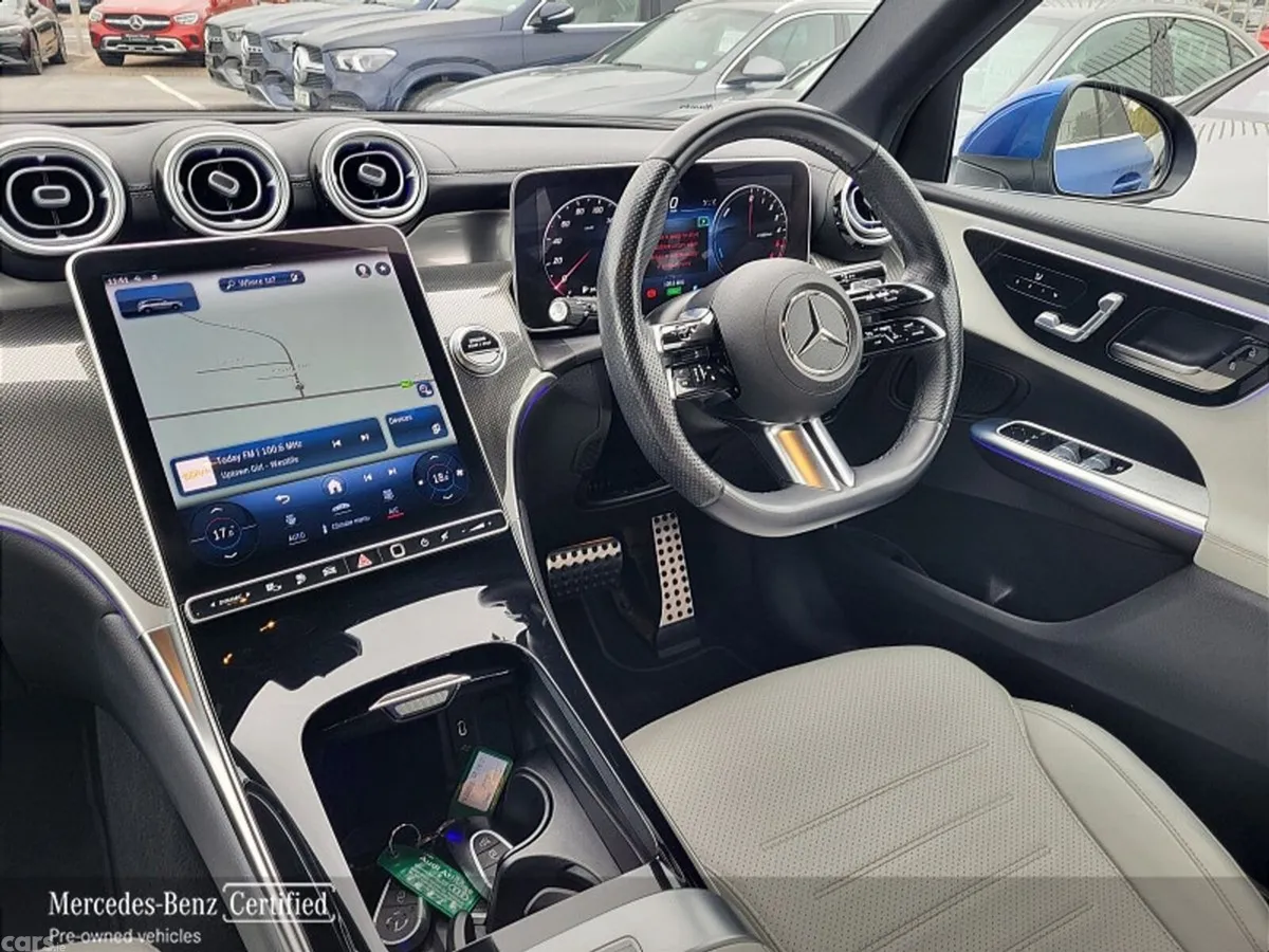 Mercedes-Benz GLC SUV, Diesel Plug-in Hybrid, 2023, Blue