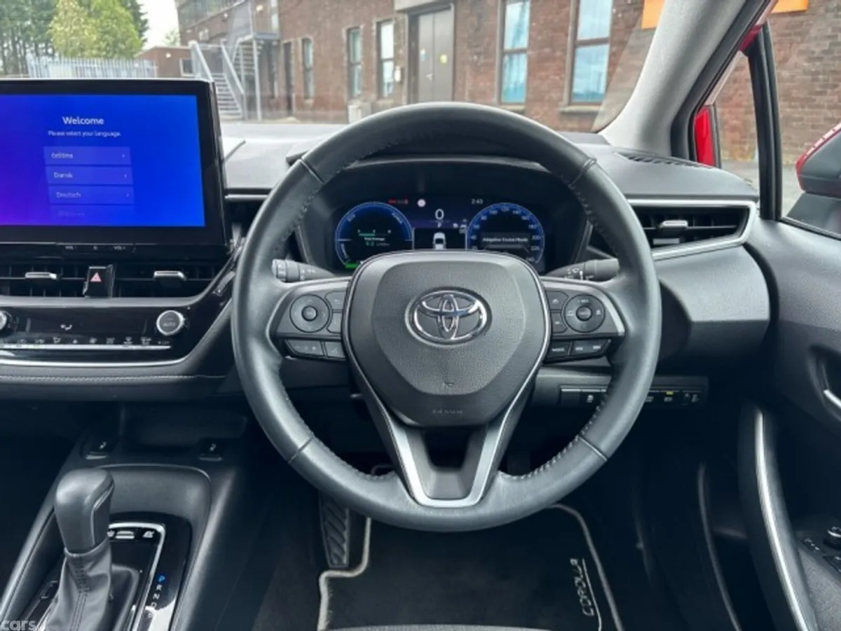 Toyota Corolla Saloon, Petrol Hybrid, 2024, Red