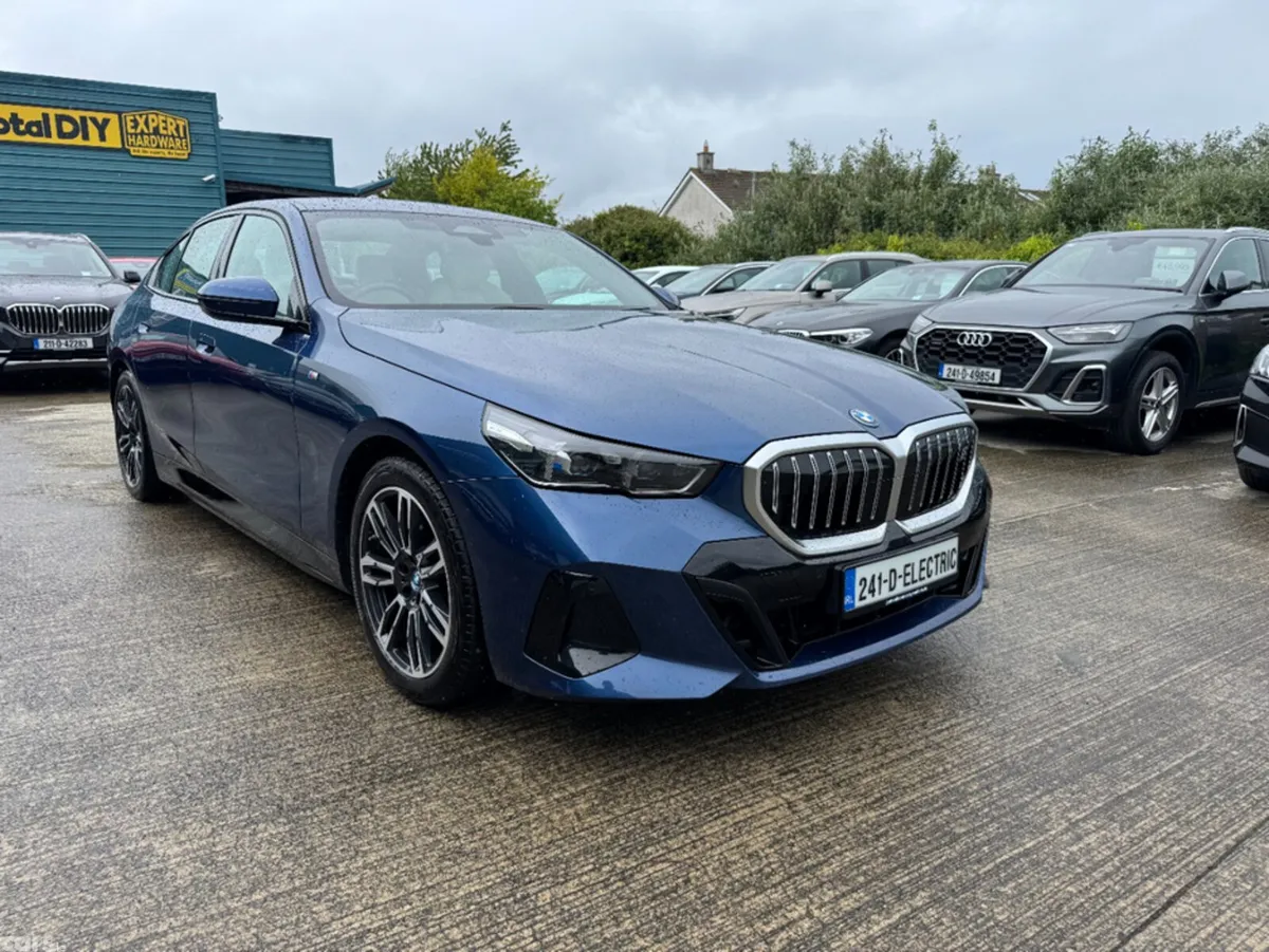 BMW i5 Saloon, Electric, 2024, Blue