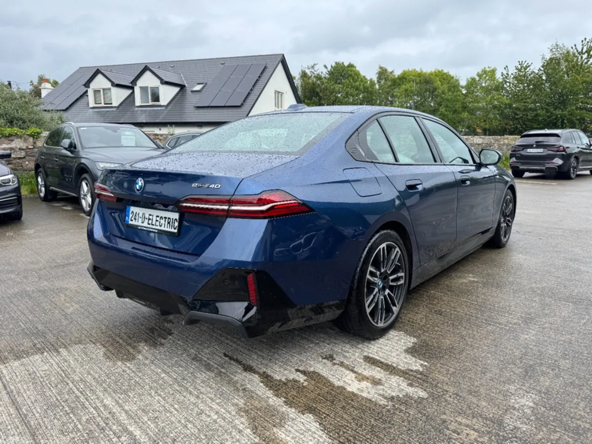 BMW i5 Saloon, Electric, 2024, Blue