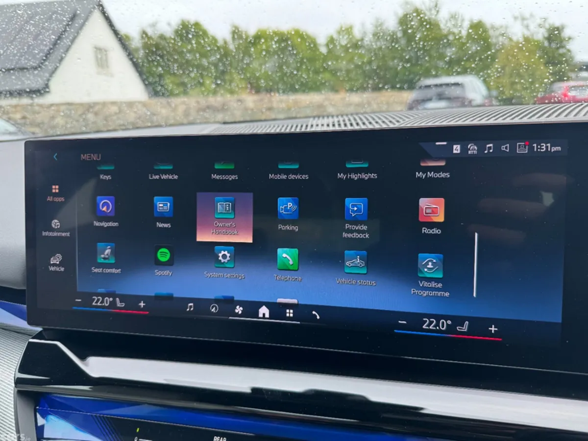 BMW i5 Saloon, Electric, 2024, Blue