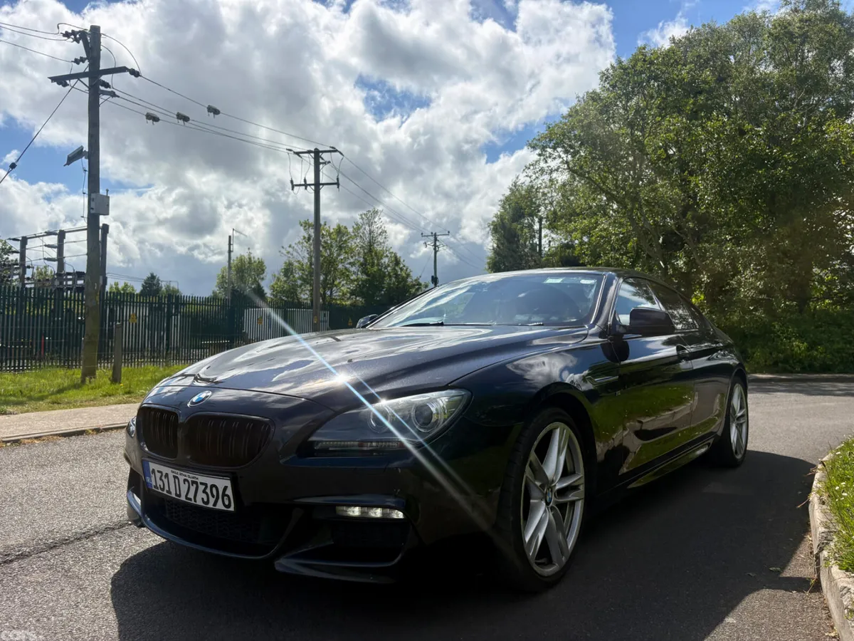 BMW 6-Series Saloon, Diesel, 2013, Black