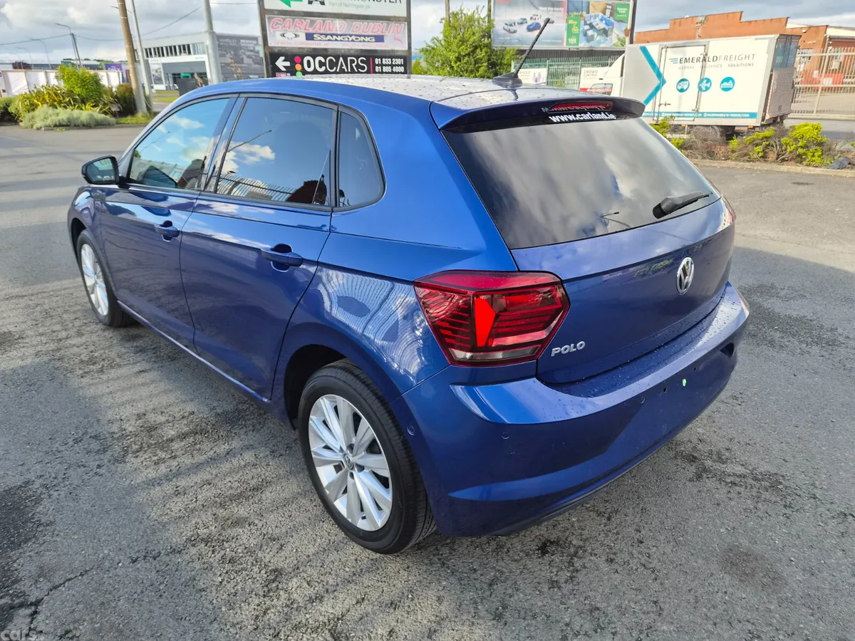 Volkswagen Polo Hatchback, Petrol, 2019, Blue