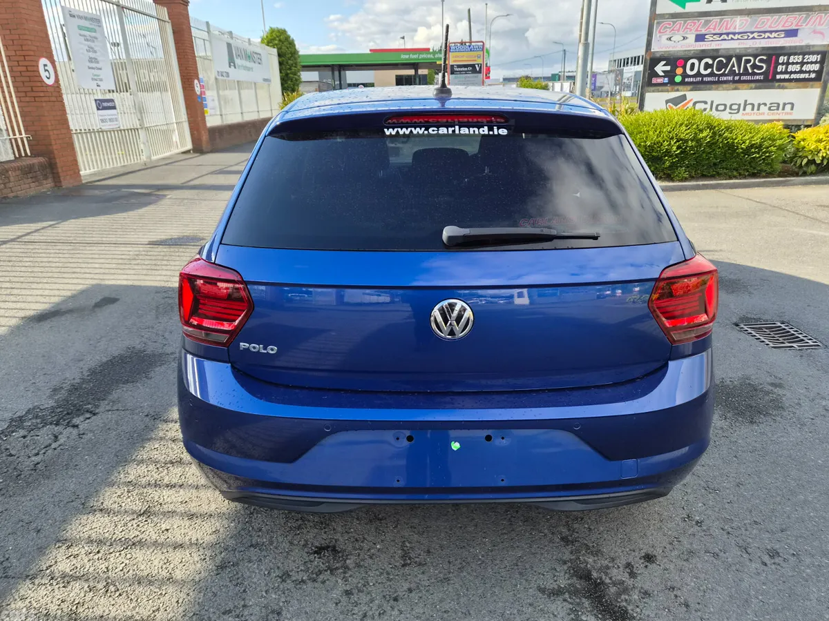 Volkswagen Polo Hatchback, Petrol, 2019, Blue