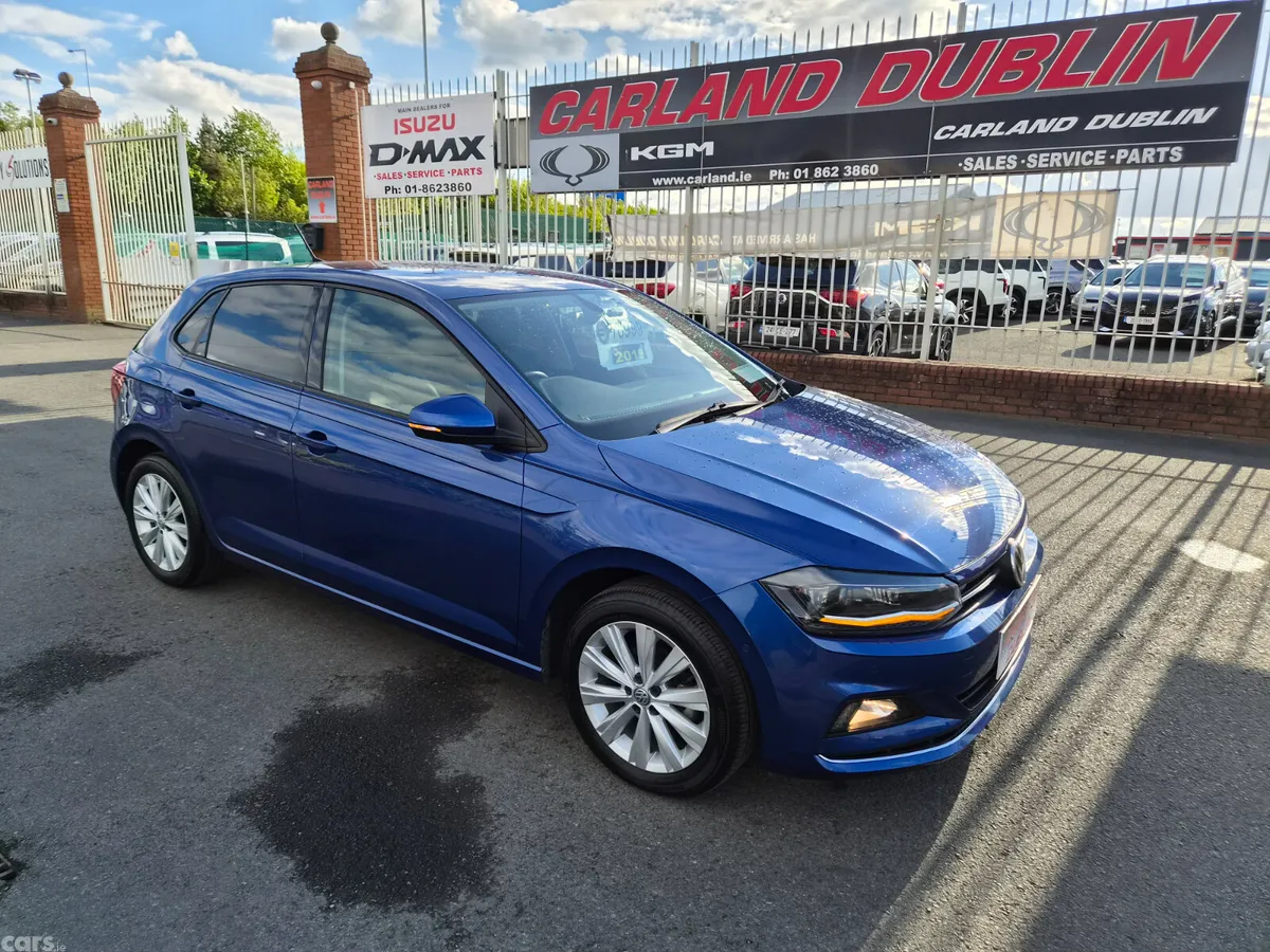 Volkswagen Polo Hatchback, Petrol, 2019, Blue