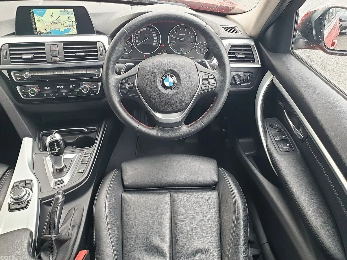 BMW 3-Series Saloon, Petrol Plug-in Hybrid, 2017, Red