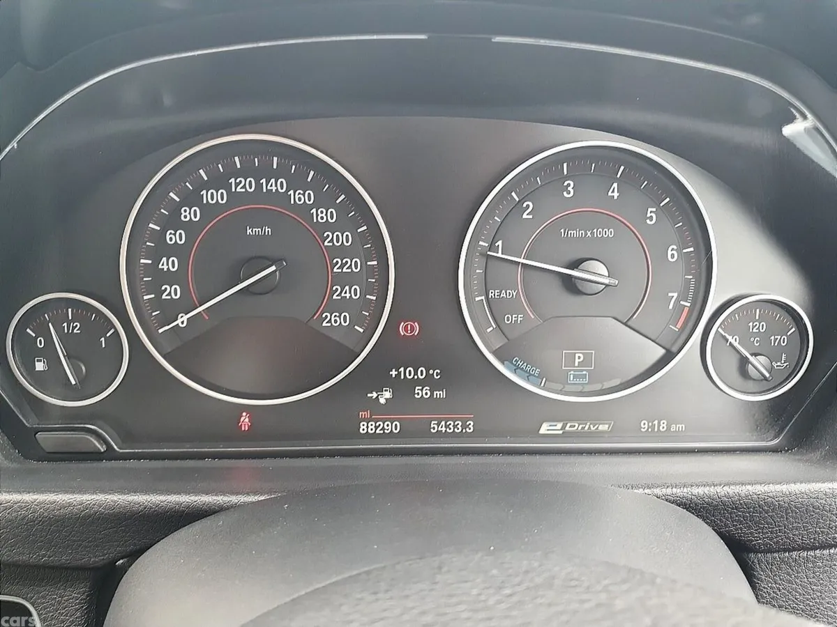 BMW 3-Series Saloon, Petrol Plug-in Hybrid, 2017, Red