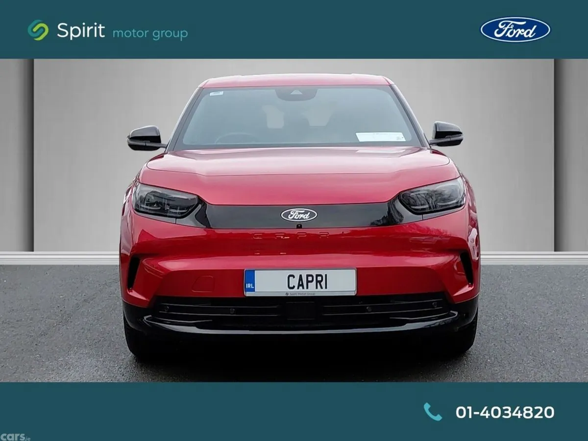Ford Capri MPV, Electric, 2026, Red