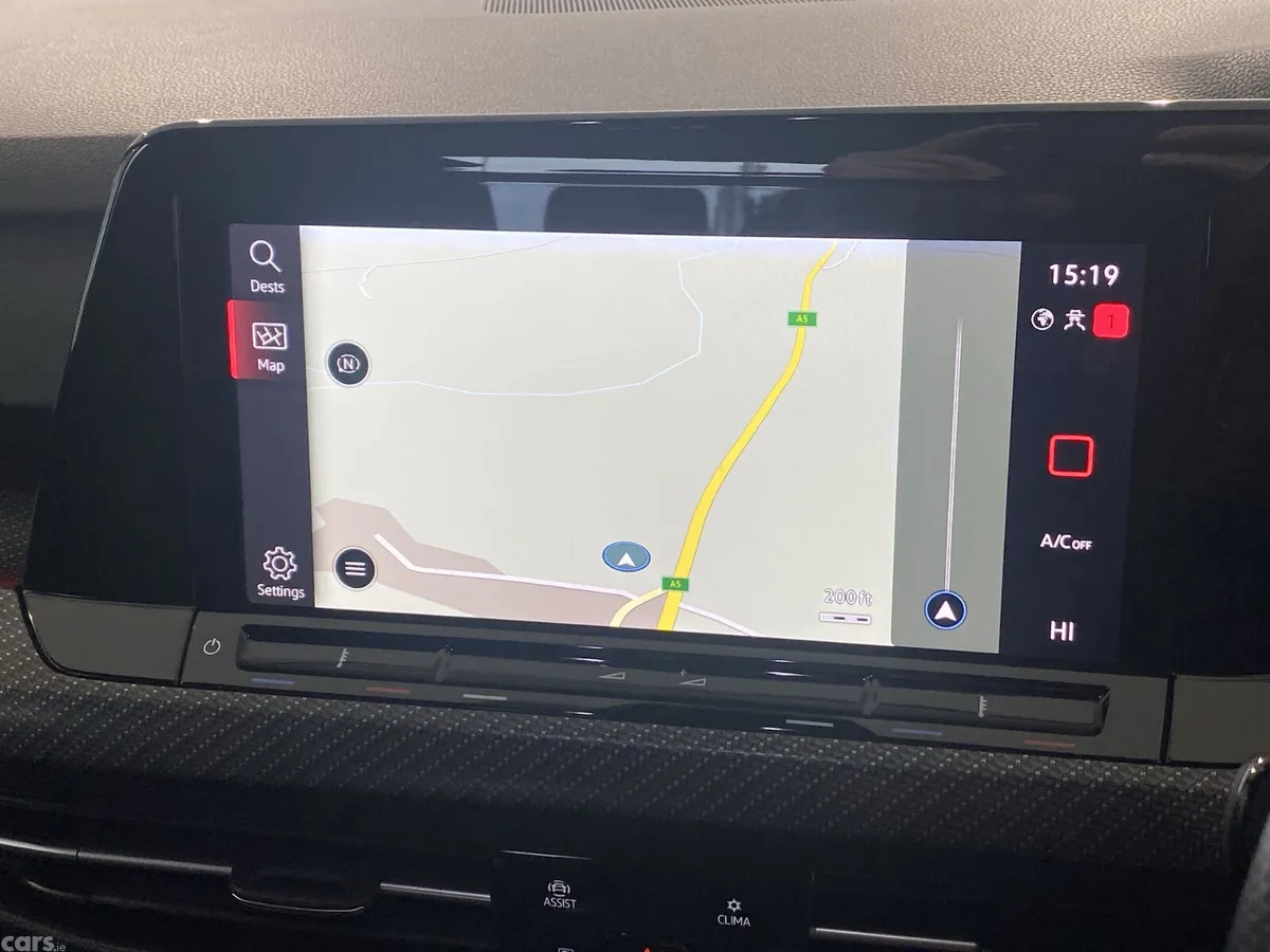 Volkswagen Golf Hatchback, Petrol Hybrid, 2021, Yellow