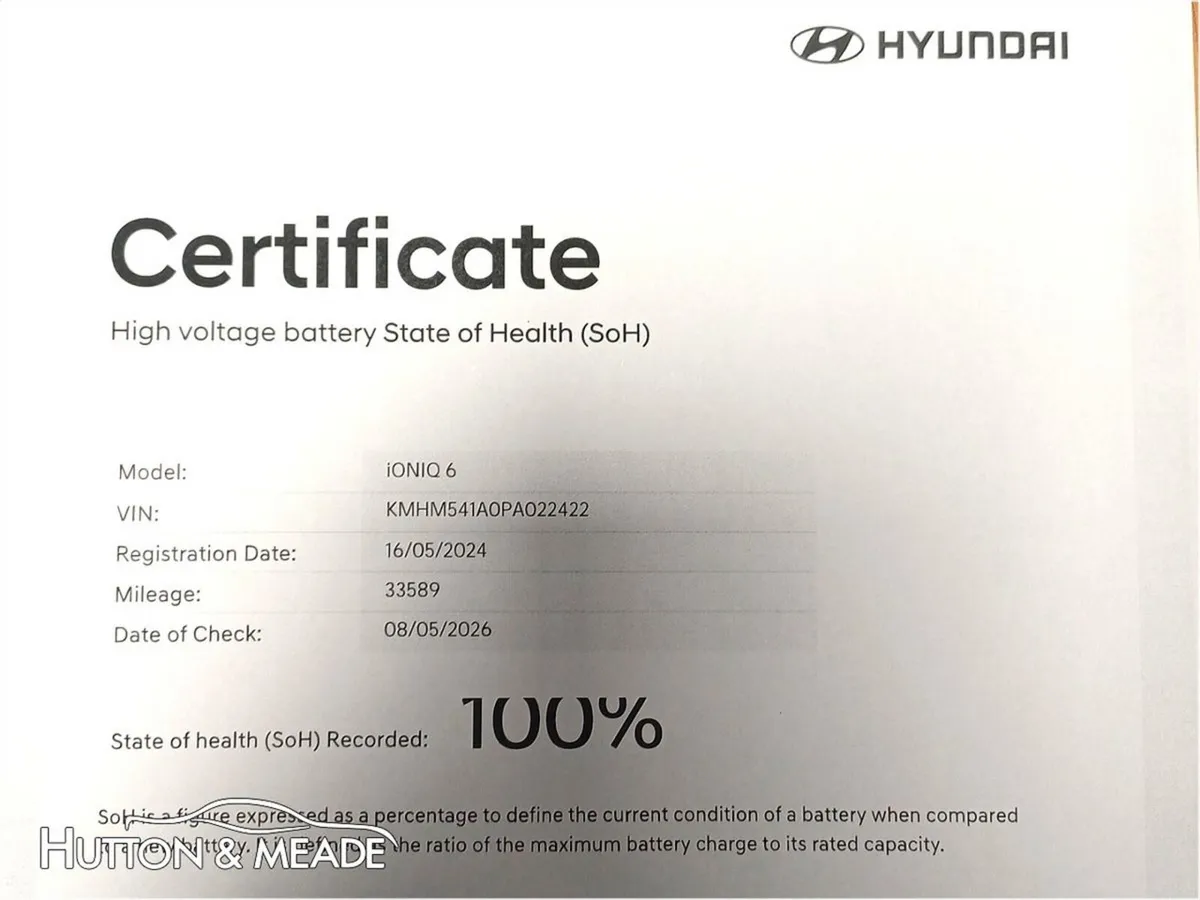 Hyundai IONIQ 6 Saloon, Electric, 2024, White