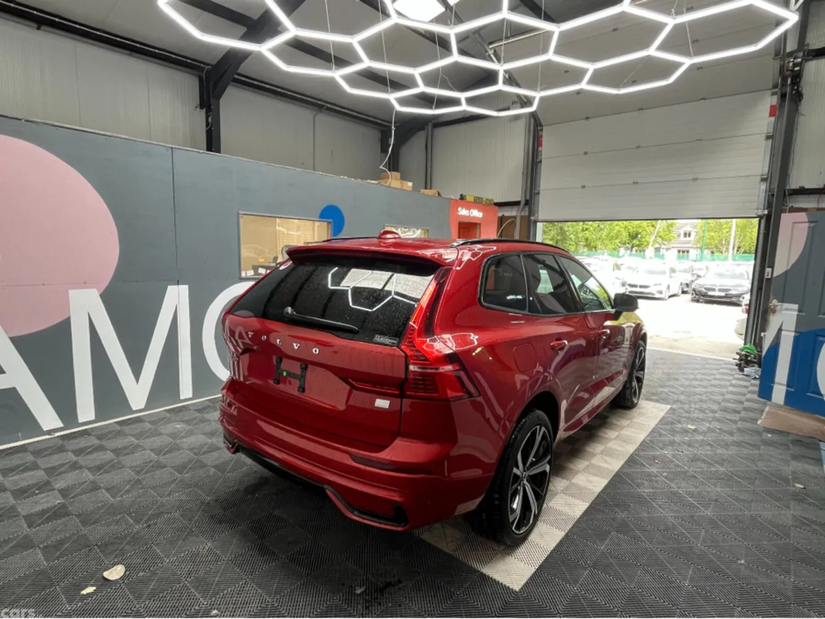 Volvo XC60 SUV, Petrol Plug-in Hybrid, 2024, Red