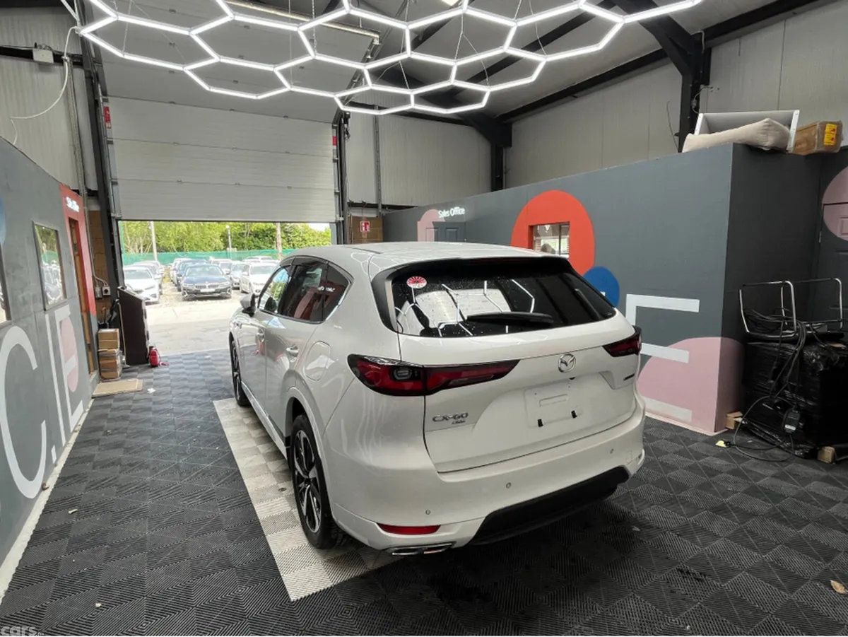 Mazda CX-60 SUV, Petrol Plug-in Hybrid, 2023, White
