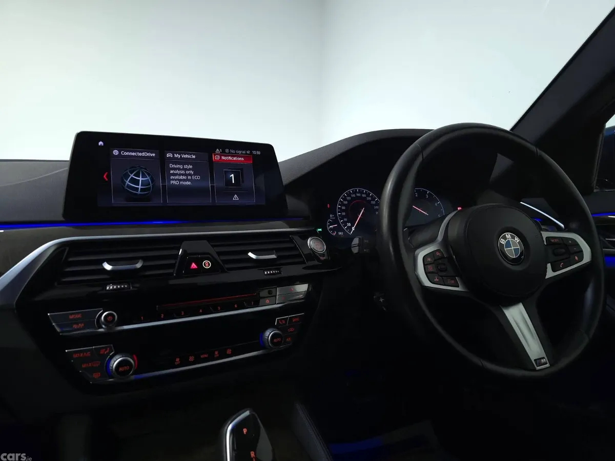 BMW 5-Series Saloon, Diesel, 2017, Black