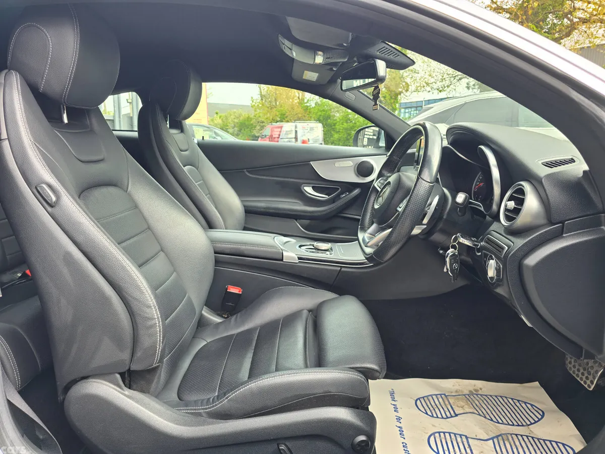 Mercedes-Benz C-Class Coupe, Diesel, 2018, Silver