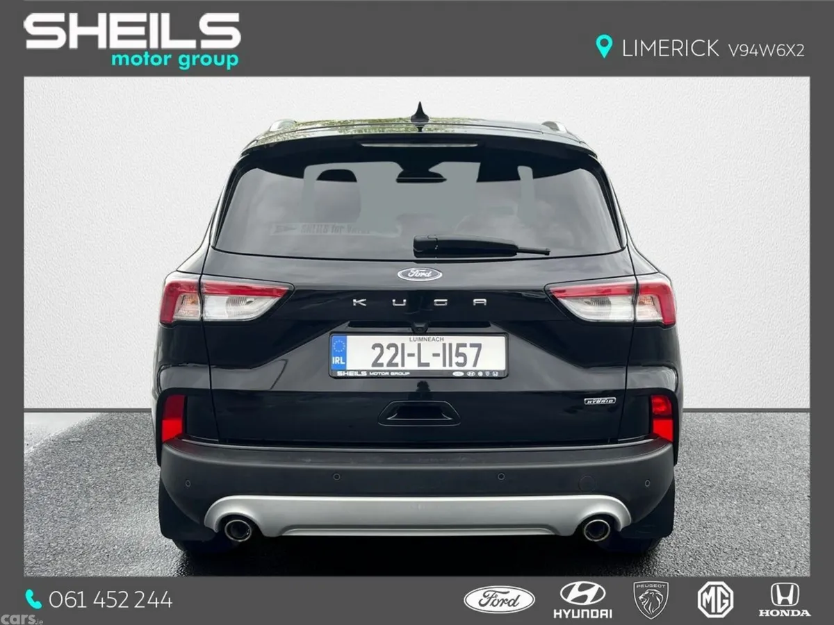 Ford Kuga SUV, Petrol Hybrid, 2022, Black