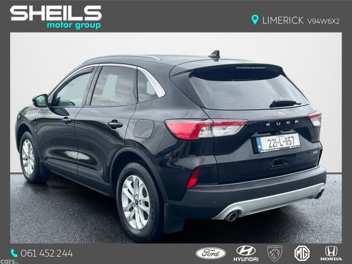 Ford Kuga SUV, Petrol Hybrid, 2022, Black