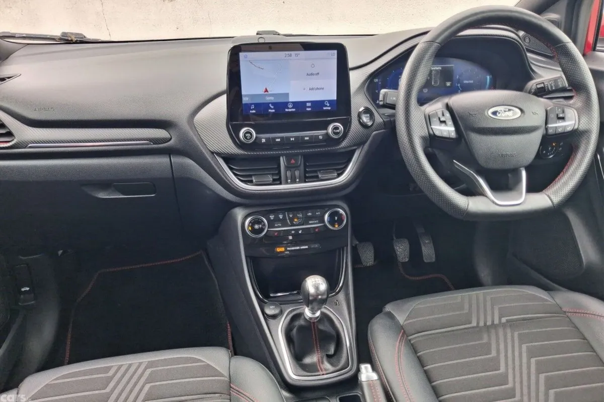Ford Puma SUV, Petrol Hybrid, 2023, Red