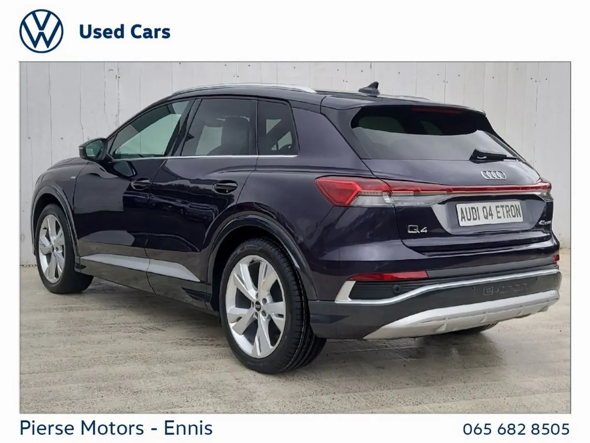 Audi Q4 e-tron SUV, Electric, 2025, Purple